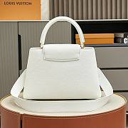 Louis Vuitton Capucines BB White  - 3