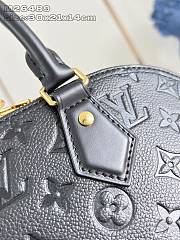 Colestore  Louis Vuitton Alma PM Monogram Empreinte Leather Black 30.5 x 21 x 14.5 cm - 3