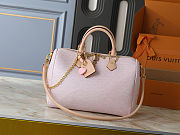 Colestore Louis Vuitton Speedy Soft 30  in Ostrich Leather Light Pink 30 x 21 x 17cm - 1
