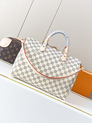 Colestore Louis Vuitton Speedy 30 Soft  Damier Azur Canvas N40908 30 x 21 x 17 cm - 2