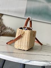 	 Colestore Louis Vuitton Capucines Mini Tan Rattan and Cowhide leather 21 x 14 x 8 cm - 5