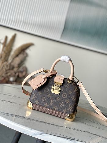 Colestore Louis Vuitton Alma Trunk 20 Monogram coated canvas 20 x 15.5 x 10 cm