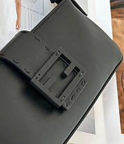 Colestore Fendi Baby B. Black leather mini-bag  24x3.5x10cm - 5