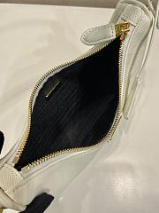 Colestore Prada Re-Edition 2005 Saffiano leather mini-bag White 22x18x6cm - 3