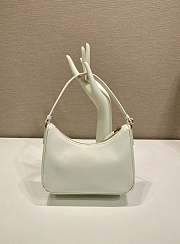 Colestore Prada Re-Edition 2005 Saffiano leather mini-bag White 22x18x6cm - 2