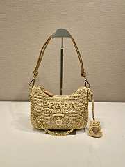 Colestore Prada Re-Edition mini crochet bag Natural 22x18x6cm - 1