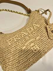 Colestore Prada Re-Edition mini crochet bag Natural 22x18x6cm - 6