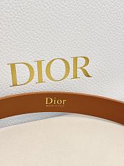 Colestore Dior Médaillon Belt Brown Smooth Calfskin, 25 MM - 6