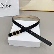 Colestore Dior Reversible CD Icon Belt Black and Trench Smooth Calfskin, 20 MM - 5