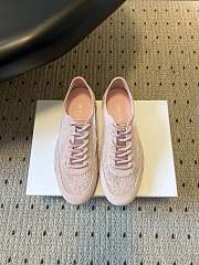 Colestore Jimmy Choo Sunny F Rose Leather Mix and Jimmy Choo Lace Low Top Trainers - 1