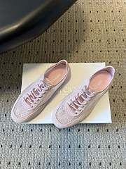 Colestore Jimmy Choo Sunny F Rose Leather Mix and Jimmy Choo Lace Low Top Trainers - 5