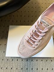 Colestore Jimmy Choo Sunny F Rose Leather Mix and Jimmy Choo Lace Low Top Trainers - 4