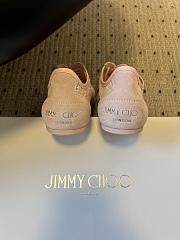 Colestore Jimmy Choo Sunny F Rose Leather Mix and Jimmy Choo Lace Low Top Trainers - 3