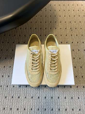 Colestore Jimmy Choo Sunny F Corn Leather Mix and Jimmy Choo Lace Low Top Trainers