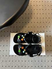 Colestore  Loewe Pebble Beads fussbett sandal in nappa lambskin Black - 2