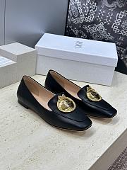 Colestore Dior Médaillon Buckle Loafer Black Lambskin  - 1