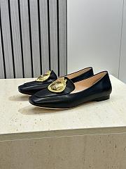 Colestore Dior Médaillon Buckle Loafer Black Lambskin  - 2