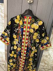 Colestore Dolce & Gabbana Printed jacquard brocade dress Multicolor - 4