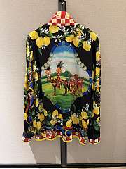 Colestore Dolce & Gabbana Printed silk satin shirt Multicolor - 6