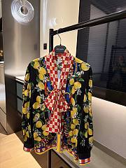 Colestore Dolce & Gabbana Printed silk satin shirt Multicolor - 2