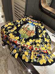 Colestore Dolce & Gabbana Printed jacquard brocade midi skirt Multicolor - 4