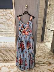 Colestore  Dolce & Gabbana Flower Bouquet-Print Dress  Multi-colored - 1