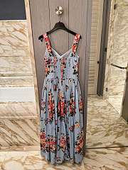 Colestore  Dolce & Gabbana Flower Bouquet-Print Dress  Multi-colored - 3