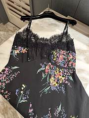Colestore Dolce & Gabbana Flower Bouquets-Print Habotai Slip  dress - 5