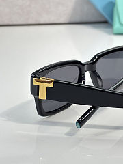 Colestore Tiffany & Co. Sunglasses in Black Acetate with Dark Grey lenses - 5