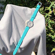 Colestore Tiffany & Co. Atlas Tiffany Blue Leather Watch - 6
