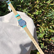 Colestore Tiffany & Co. Atlas Tiffany Blue Leather Watch - 4