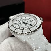 Colestore  Chanel J12 watch Calibre 12.1, 38 mm - White ceramic  - 2