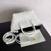 Colestore  Bottega Veneta Mini Cabat Ice Mint 20x15x12cm - 4