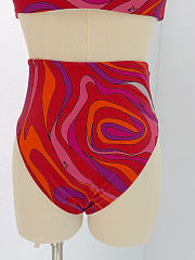 Colestore Pucci Marmo Embellished Bikini Top in Multicoloured  - 2
