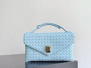 Colestore  Bottega Veneta Women's Knot Lock in Blue 25×16×5.5cm - 1