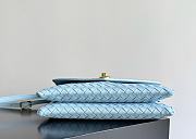 Colestore  Bottega Veneta Women's Knot Lock in Blue 25×16×5.5cm - 6