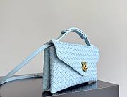 Colestore  Bottega Veneta Women's Knot Lock in Blue 25×16×5.5cm - 3