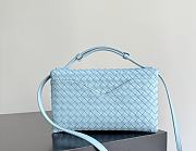 Colestore  Bottega Veneta Women's Knot Lock in Blue 25×16×5.5cm - 2