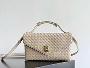Colestore  Bottega Veneta Women's Knot Lock in Ecru 25×16×5.5cm - 1