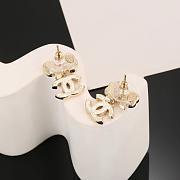 Colestore Chanel crystal drop earrings  - 4