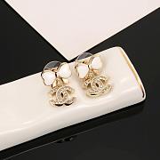 Colestore Chanel crystal drop earrings  - 3