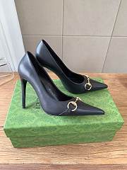 Colestore Gucci Women's Donna Pump Black smooth leather - 2