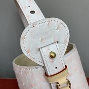 Colestore Louis Vuitton All In BB in Ostrich Leather Powder Pink 18x16x12cm - 6