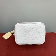 Colestore Louis Vuitton All In BB in Ostrich Leather Powder Pink 18x16x12cm - 4