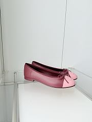 Colestore Chanel Ballet flats   Lambskin  Burgundy & Pink - 6