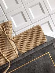 Colestore Chanel Large Shopping Bag   Braided Straw, Suede Calfskin & Gold-Tone Metal  Beige 38cm - 2