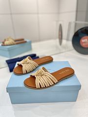 Colestore Prada Crochet slides Beige - 5