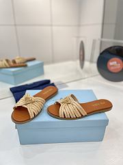 Colestore Prada Crochet slides Beige - 4
