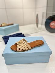 Colestore Prada Crochet slides Beige - 3
