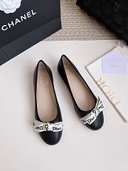 Colestore Dior J'Adior Ballet Flat Black Lambskin  - 1
